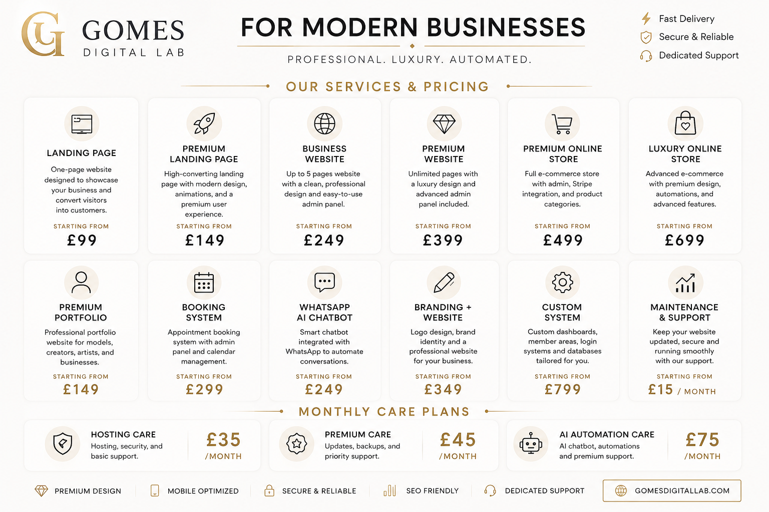 Premium Digital Solutions At Affordable Prices